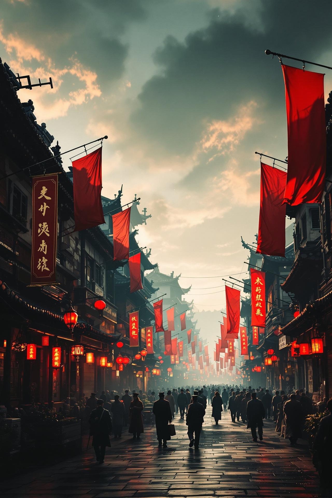 含羞草影视作品《觉醒年代》海报
